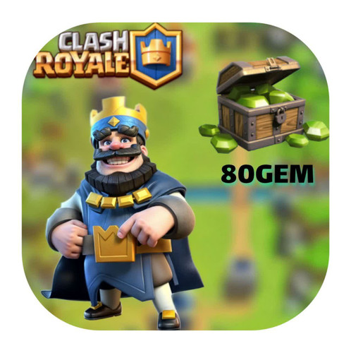 80 جم بازی کلش رویال Clash Royale