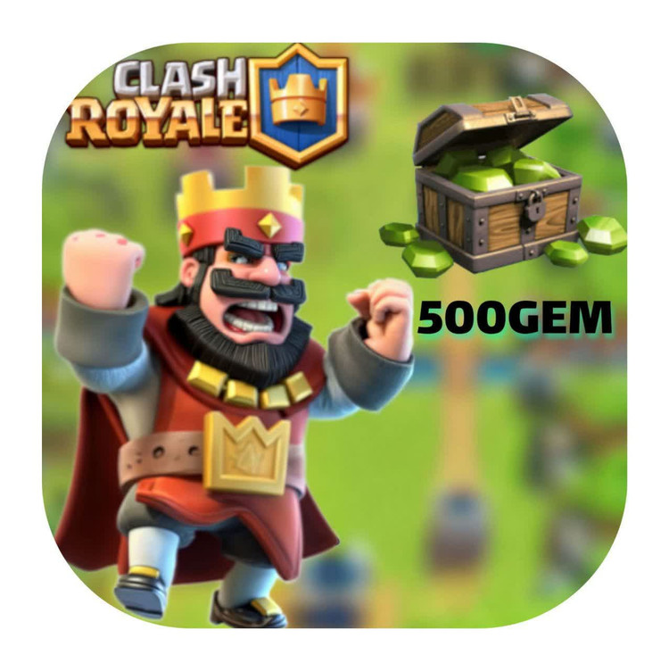 500 جم بازی کلش رویال Clash Royale