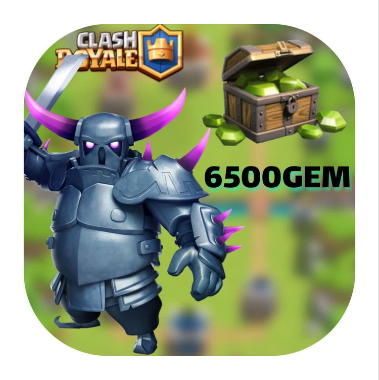 6500 جم بازی کلش رویال Clash Royale