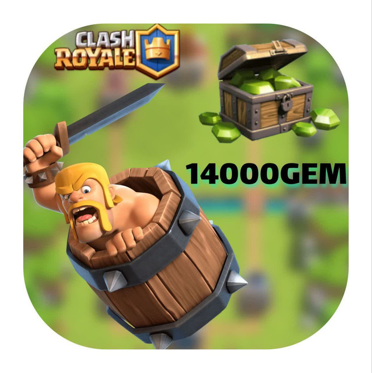 14000 جم بازی کلش رویال Clash Royale