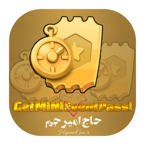 مینی بلیت طلایی بازی کلش اف کلنز